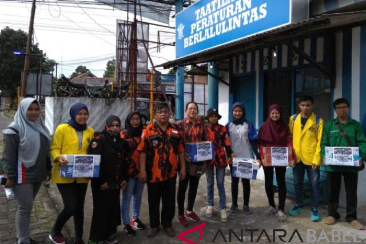 Aktivis Bangka Peduli buka posko korban tsunami