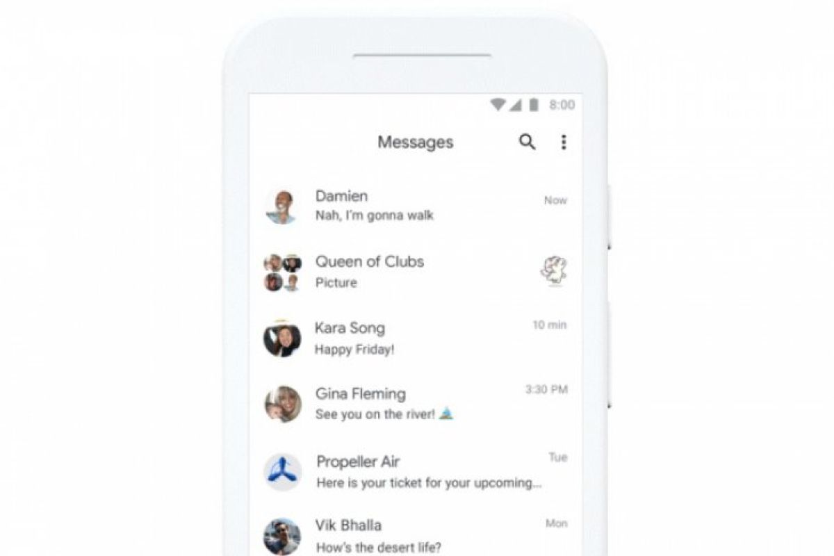 Google Akan Transisikan Aplikasi Web Pesan Android