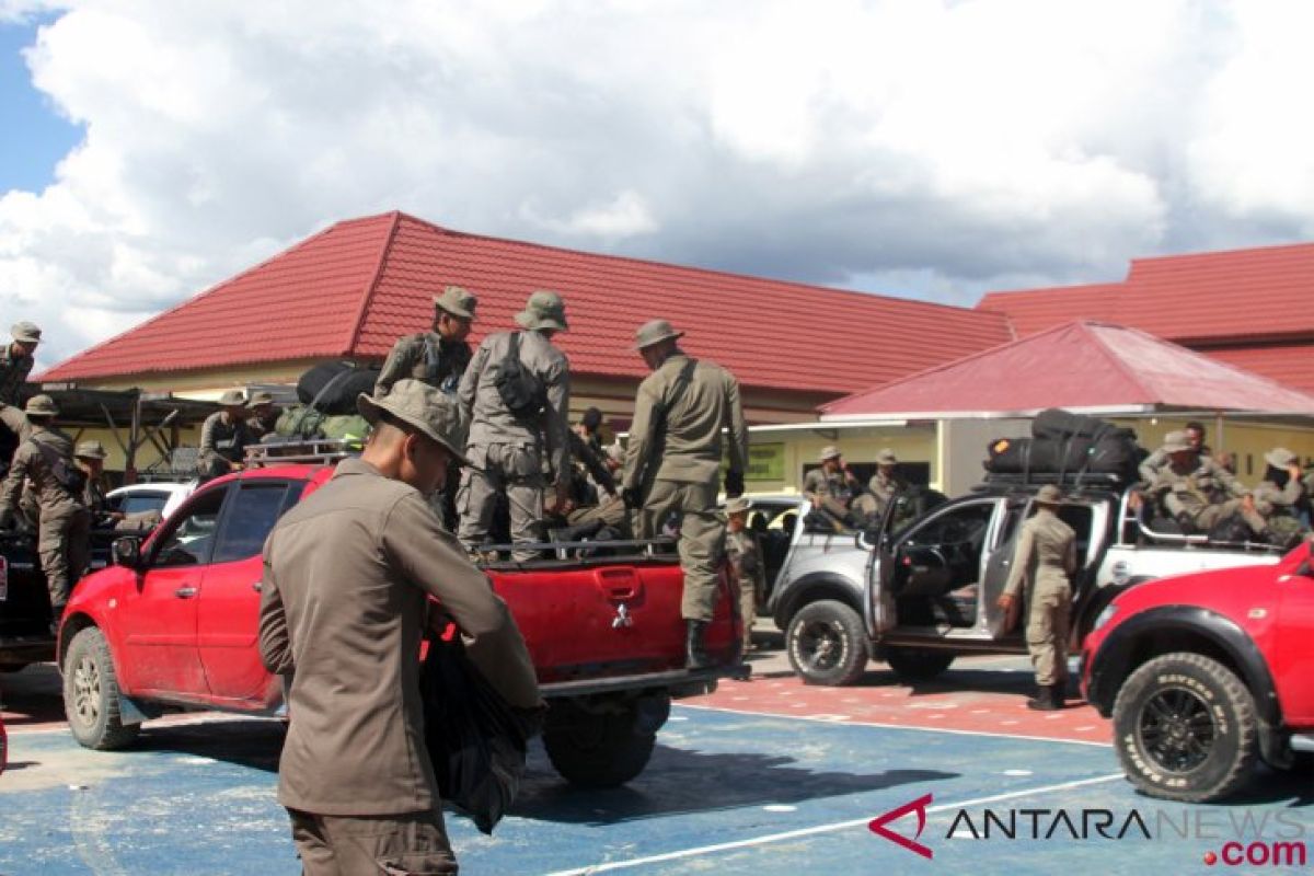 Aparat keamanan mengambilalih Markas KNPB Wilayah Timika