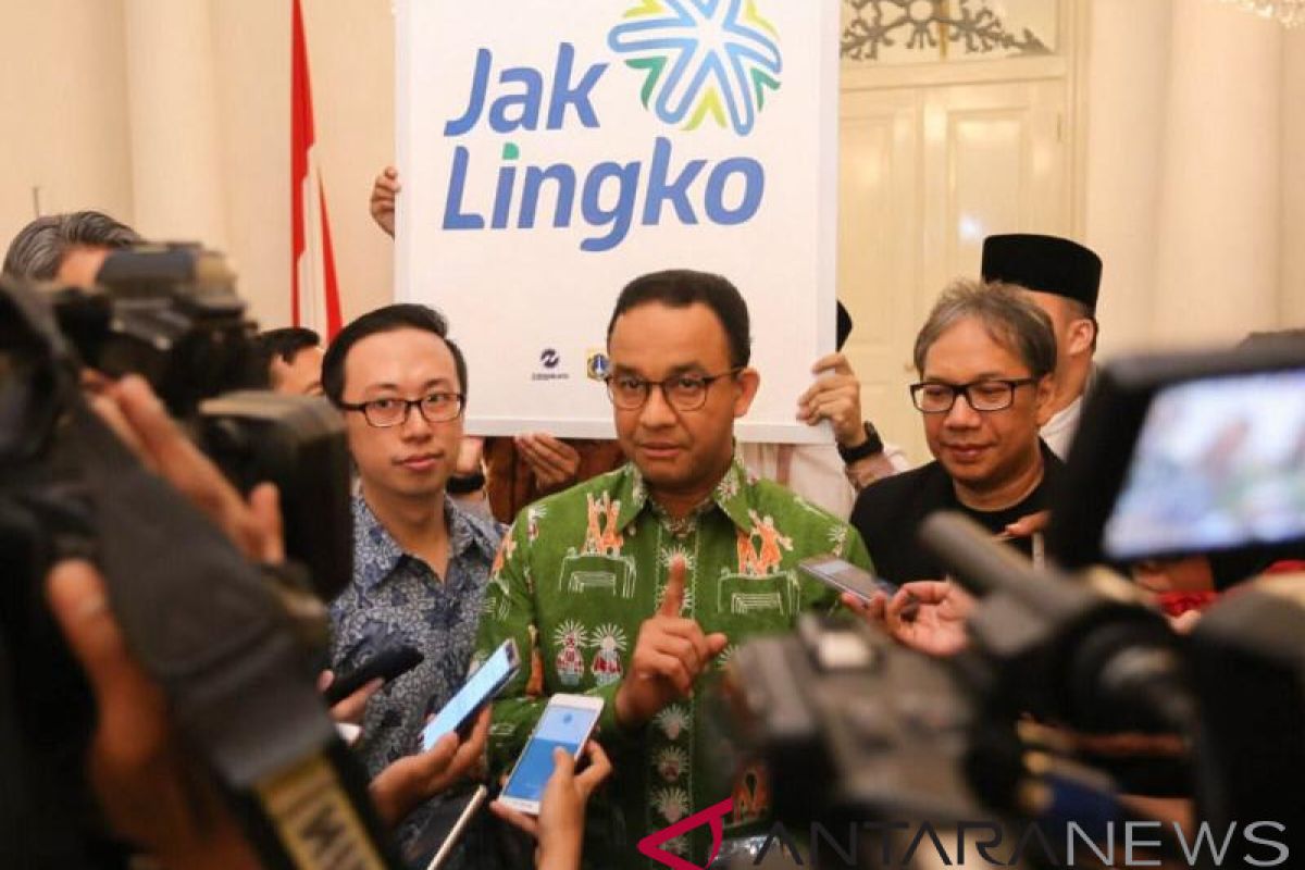 Anies berharap Jak Lingko jadi induk transportasi publik di Jakarta