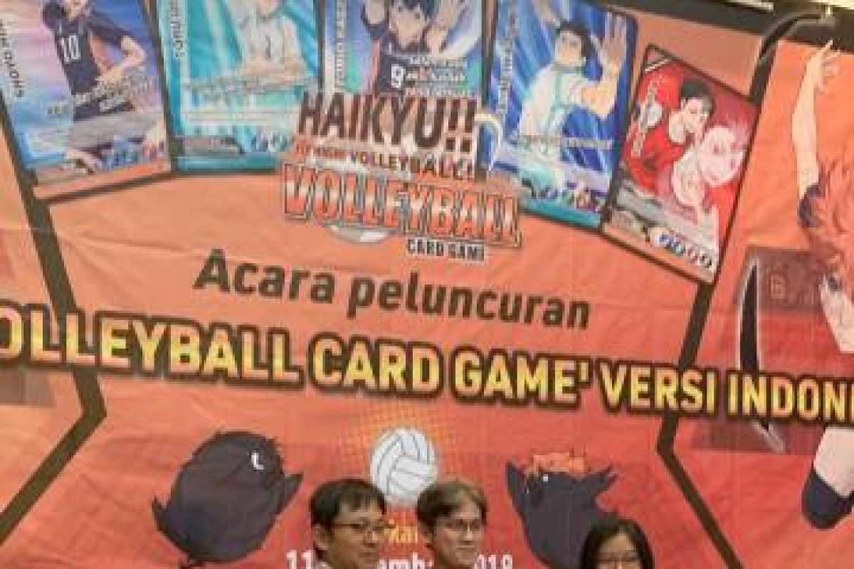 Haikyu!! Volleyball card game diluncurkan di Indonesia