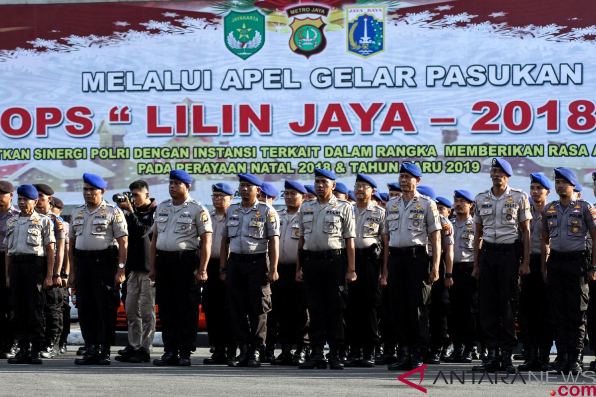 1.840 personel gabungan amankan Natal di Jakarta Selatan