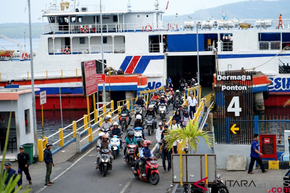 ASDP siap layani 3,3 juta penumpang di 10 lintasan penyeberangan