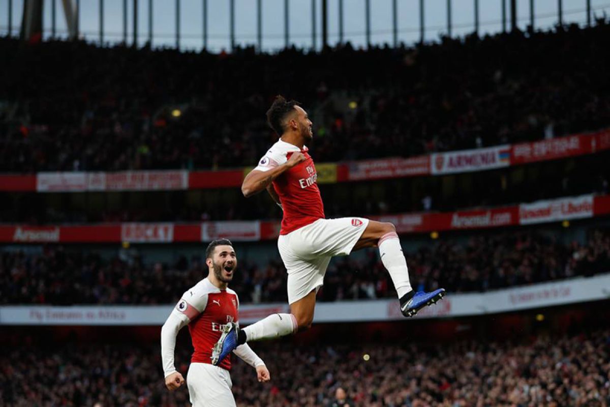 Menang atas Spurs, Aubameyang anggap penampilan terbaiknya bersama Arsenal