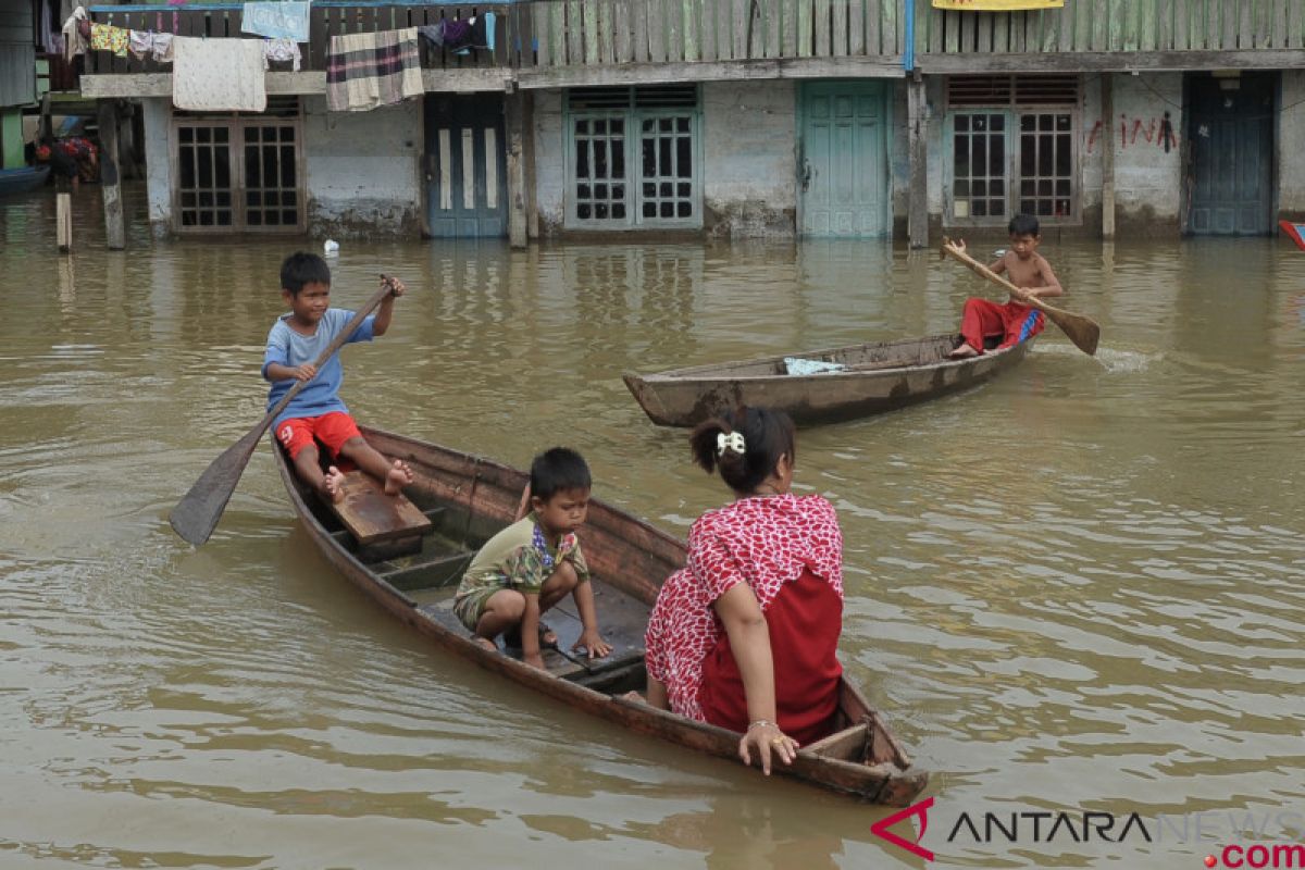 Seribu lebih rumah warga kebanjiran di Batanghari