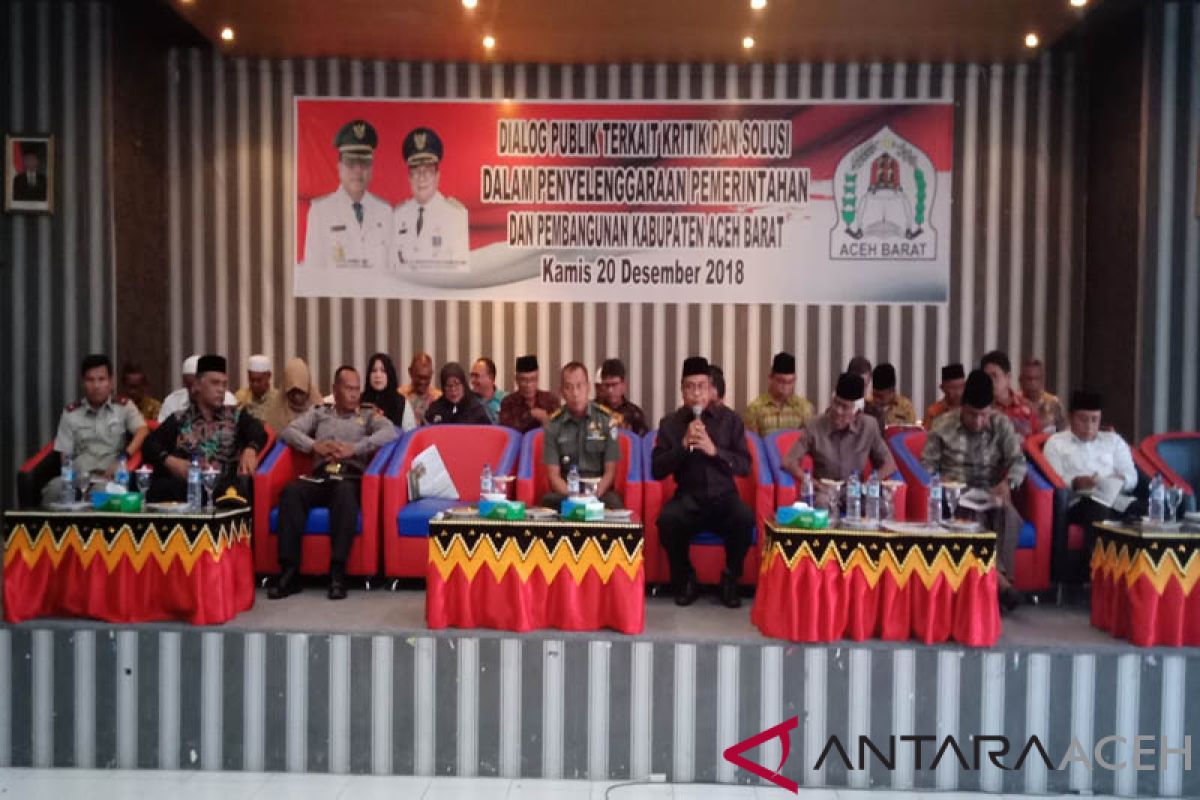 Minta dikritik, Bupati Aceh Barat undang seluruh elemen sipil dan warga