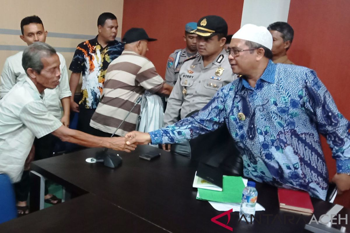 Ramli MS maafkan perusak pagar kompleks kantor bupati