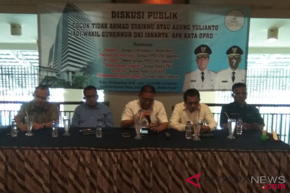 Tiga cawagub dari PKS silaturahim ke DPRD DKI