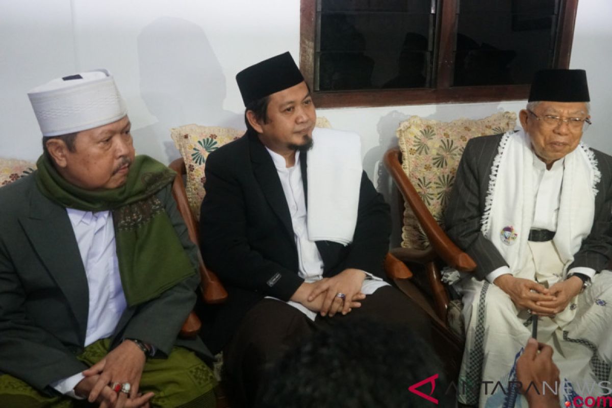Ma'ruf Amin pertanyakan gangguan yang dimaksud SBY