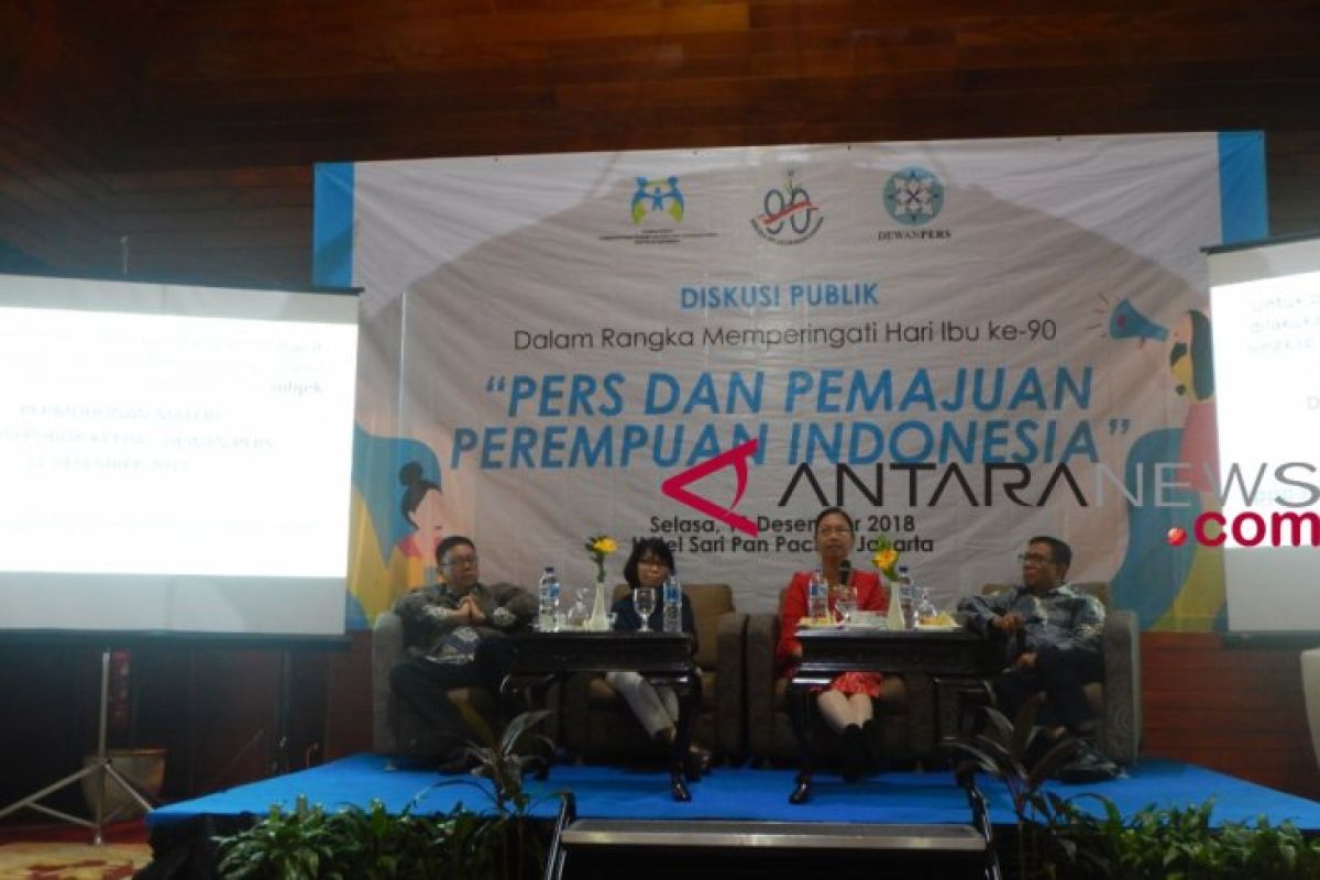 Dewan Pers minta media terapkan jurnalisme berperspektif gender