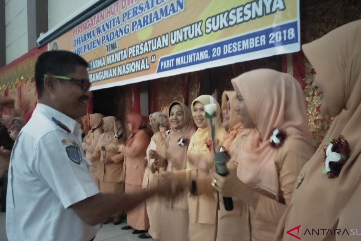 Dharma Wanita Padang Pariaman tingkatkan peran bantu pembangunan