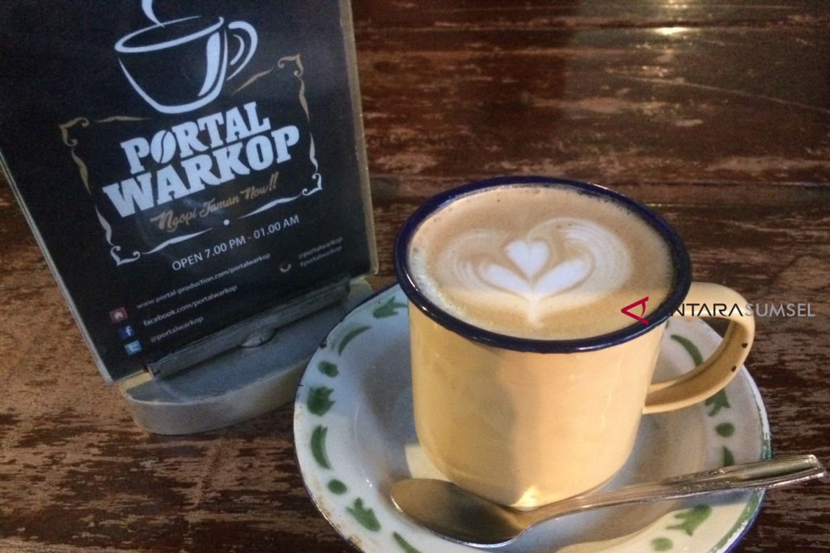 Nikmatnya kopi di Portal Warkop, Spesialis kopi Sumsel
