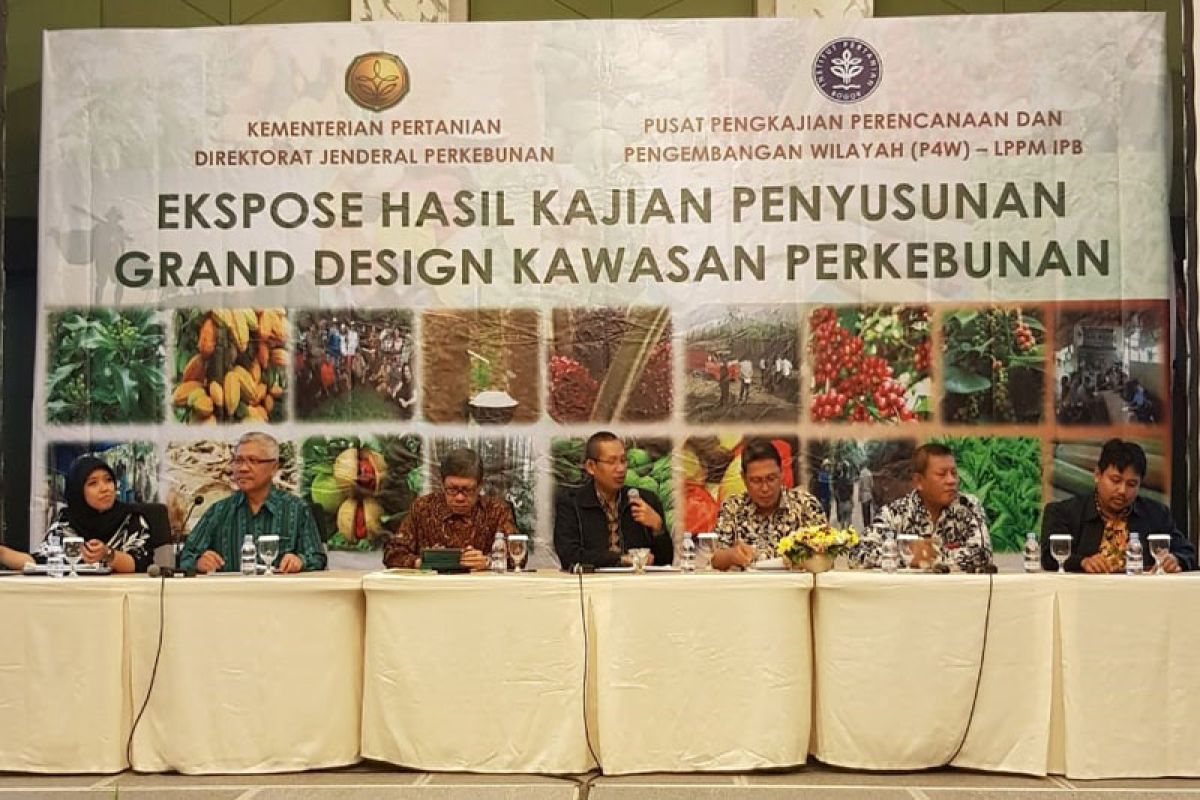 P4W IPB ekspose hasil kajian penyusunan Grand Design kawasan perkebunan