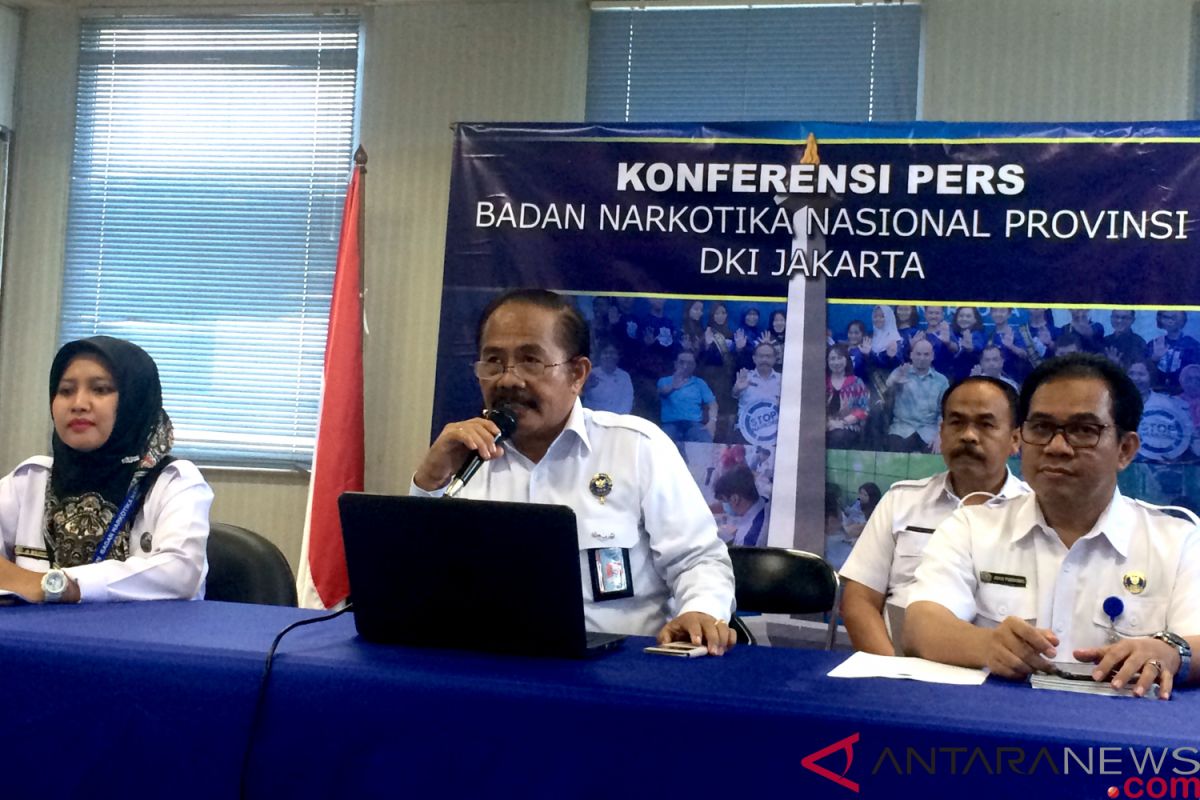 Pecandu direhabilitasi di DKI Jakarta pada 2018 menurun