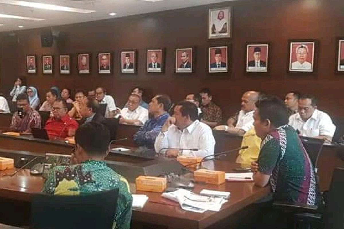 Bupati Samosir rakor dengan Kementerian PUPR