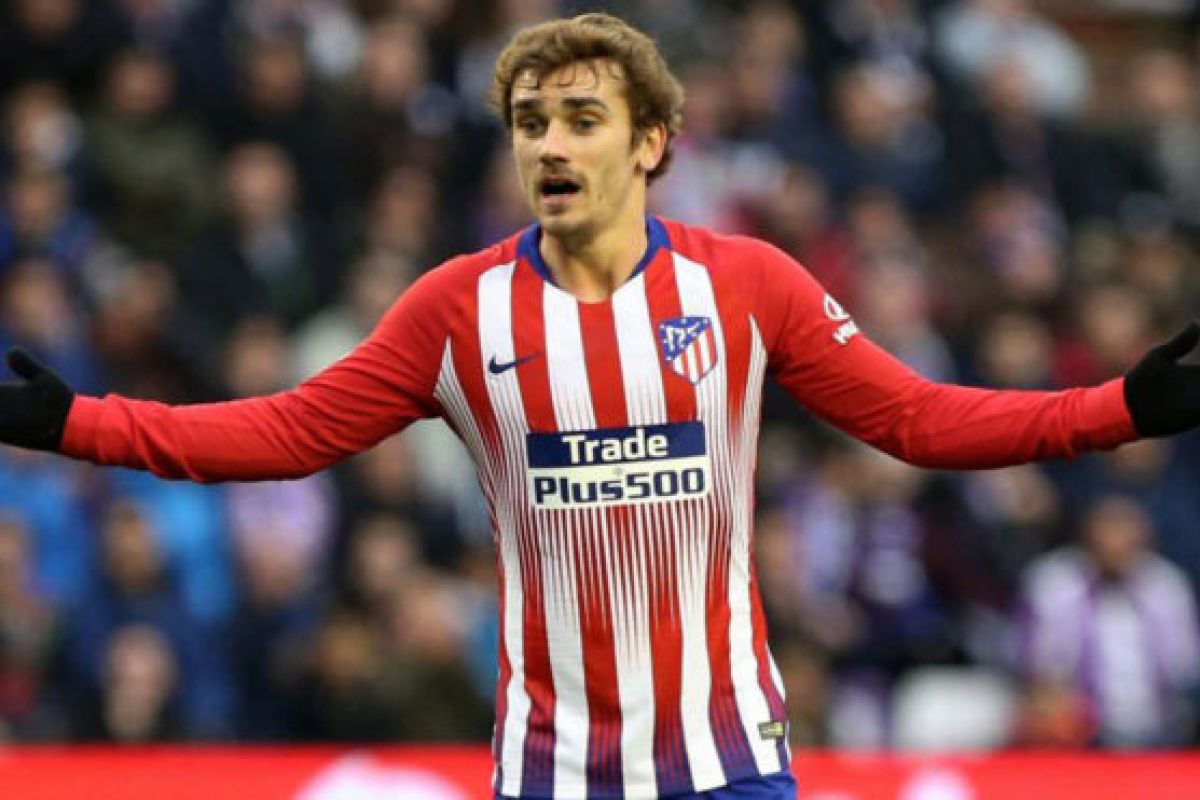 Griezman sumbang dua gol saat Atletio kalahkan Valladolid