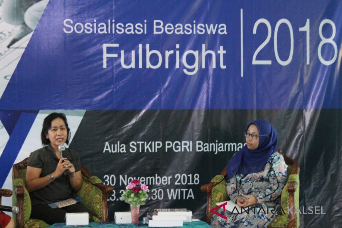 Program beasiswa Fulbright sosialisasi di STKIP-PGRI Banjarmasin