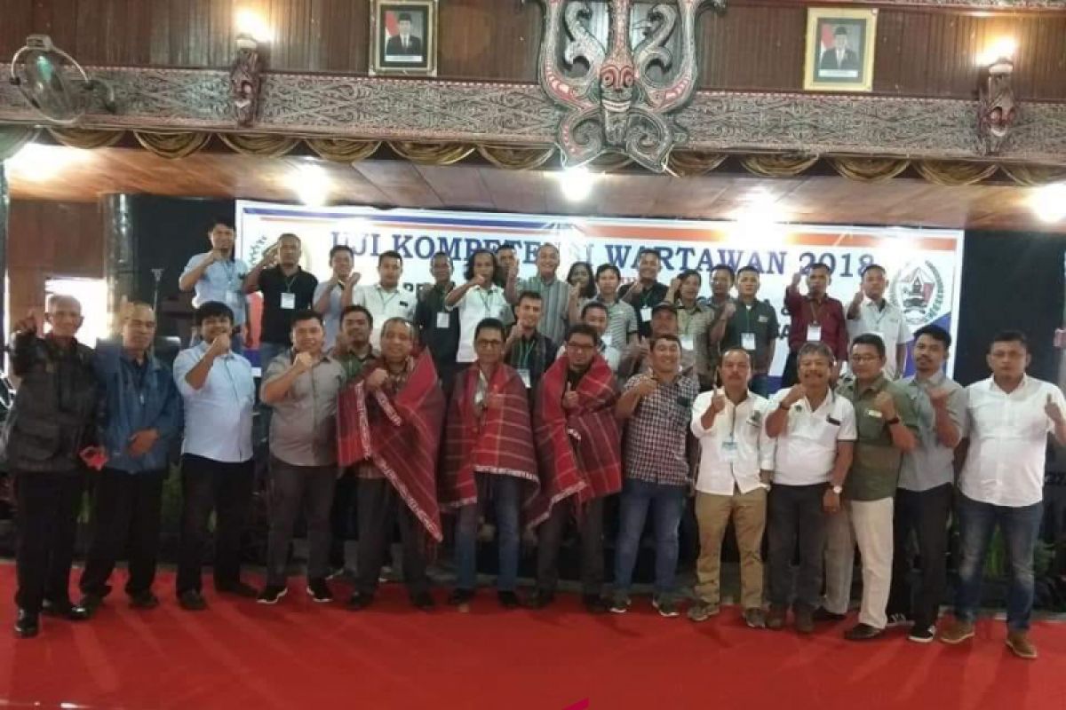 UKW PWI di 'Bonapasogit', 19 berkompeten, 2 gagal