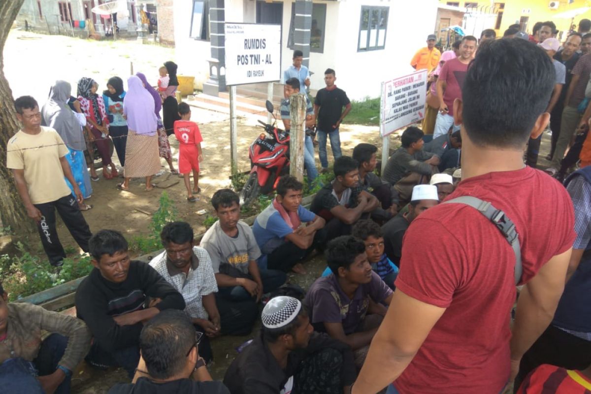 20 orang Rohingnya dipindahkan ke panti gepeng