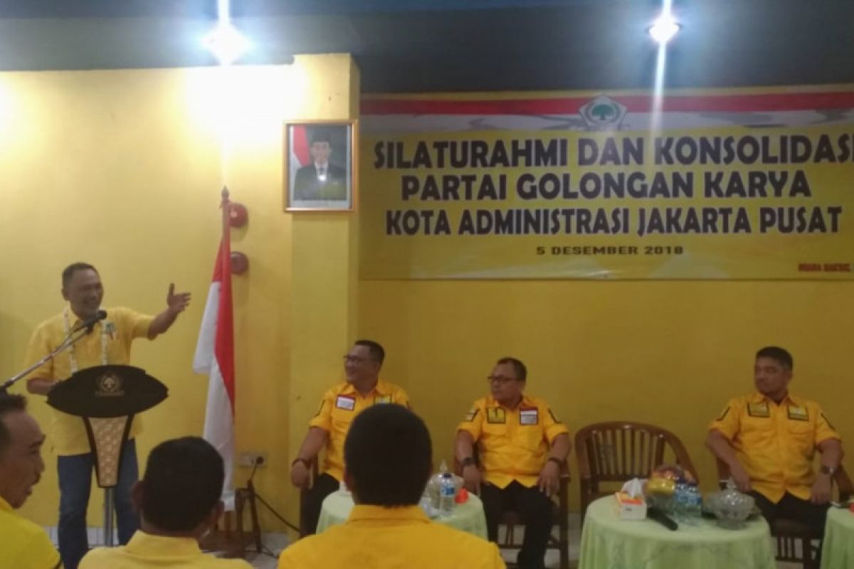 Golkar DKI sebut Jakarta Pusat epicentrum kebangkitan partai