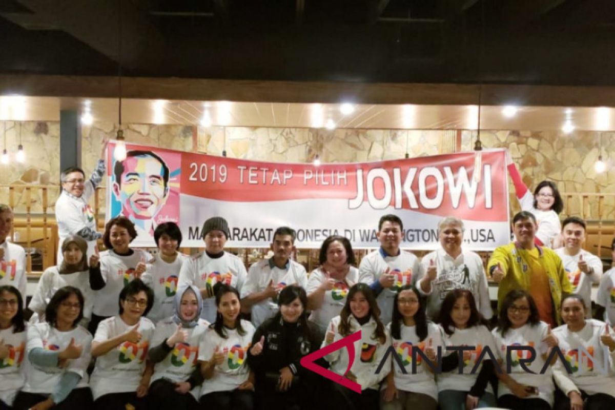 TKN Jokowi-Ma'ruf konsolidasi dengan relawan di AS