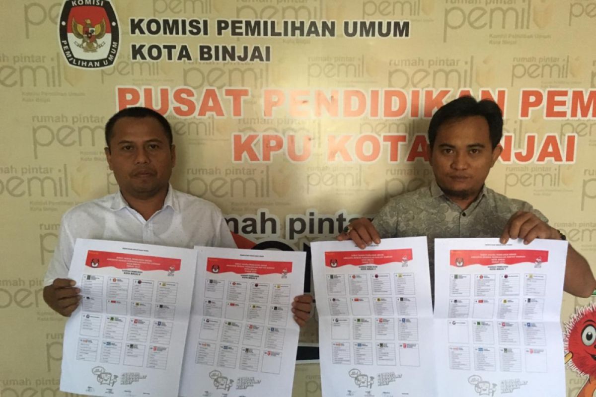 KPU Binjai validasi 386 calon anggota legislatif