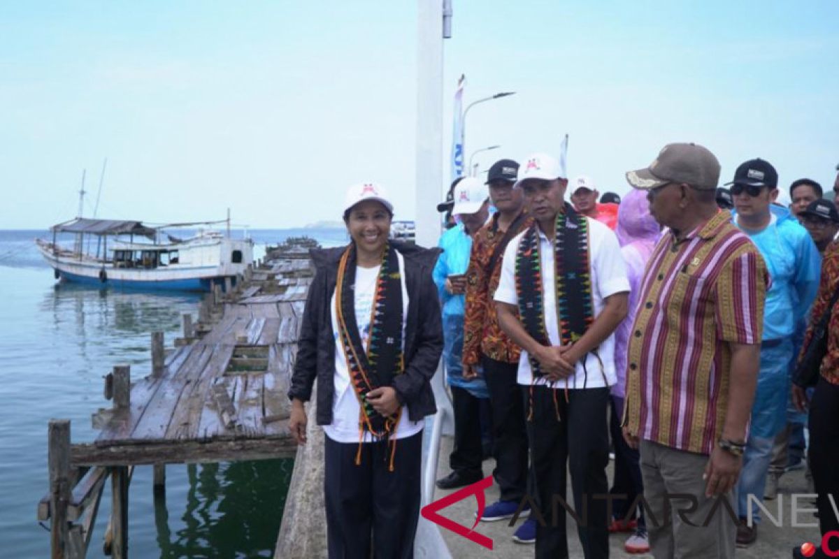 Menteri Rini resmikan Kapal Wisata Komodo dan Dermaga Pulau Rinca