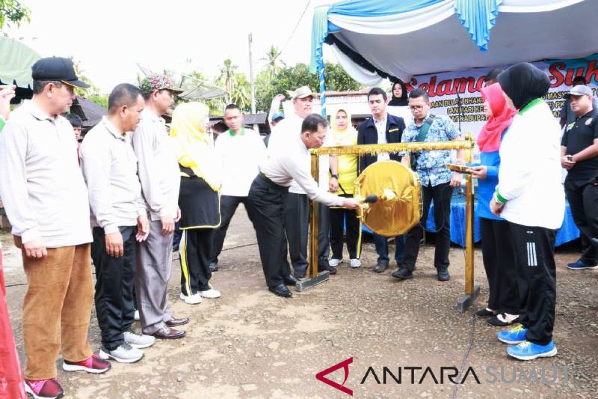 Tapsel canangkan Bulan Bhakti Gotong Royong