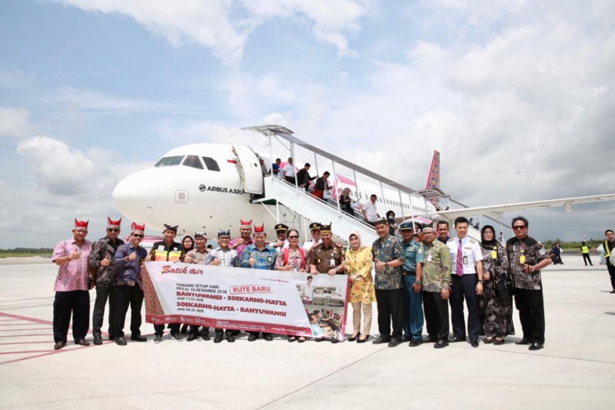 Batik Air Mulai Terbangi Rute Jakarta-Banyuwangi