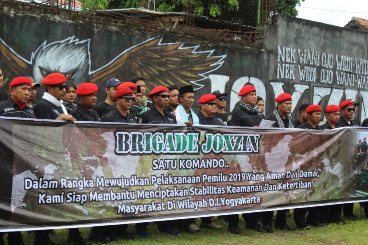 Brigade Joxzin siap membantu ciptakan stabilitas kamtibmas