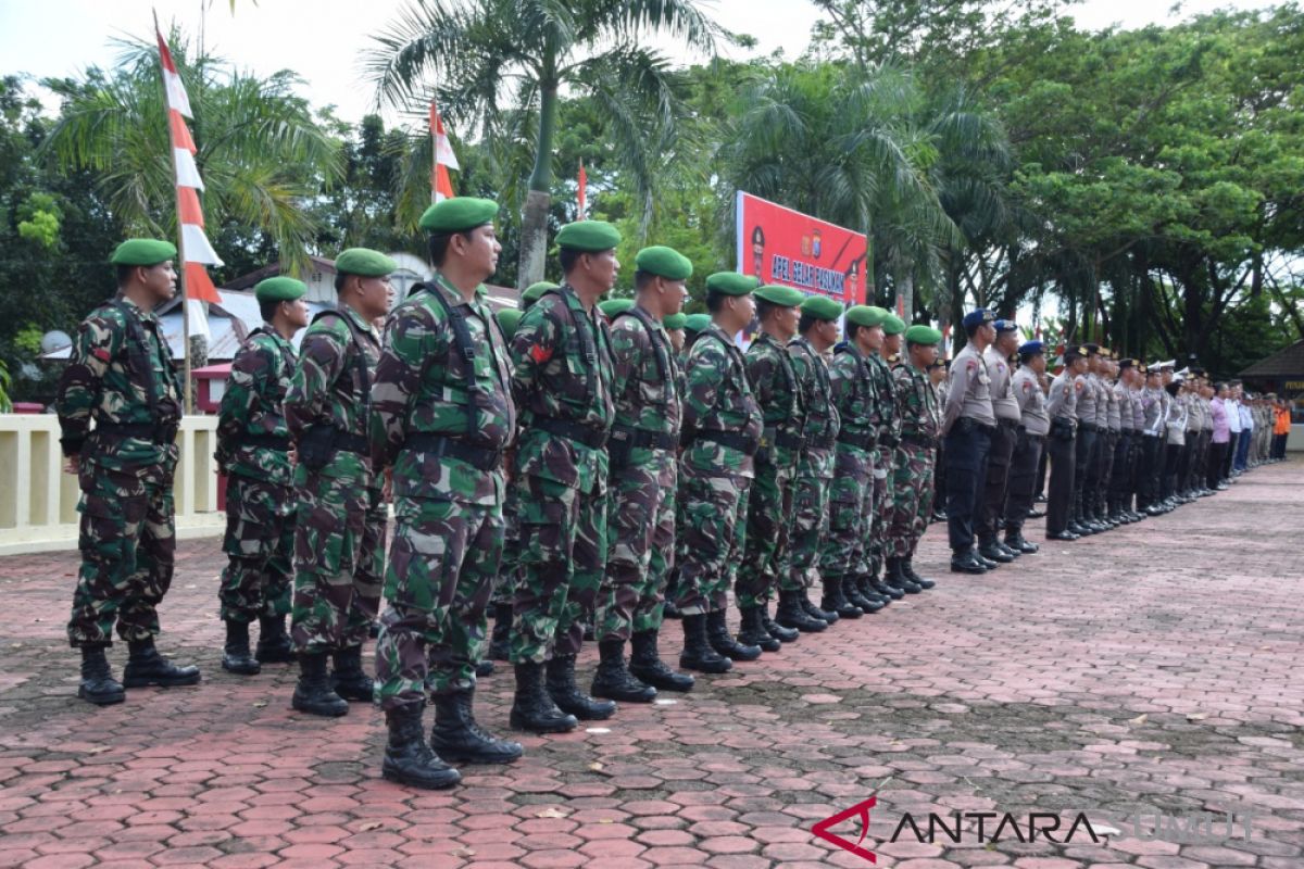 151 personel gabungan disiagakan amankan Natal di Gunungsitoli