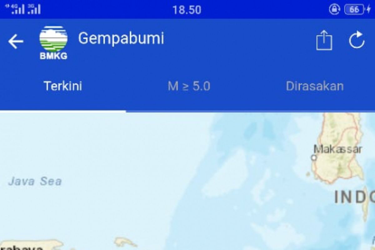 Gempa bumi 5,2 SR guncang Pulau Sumbawa