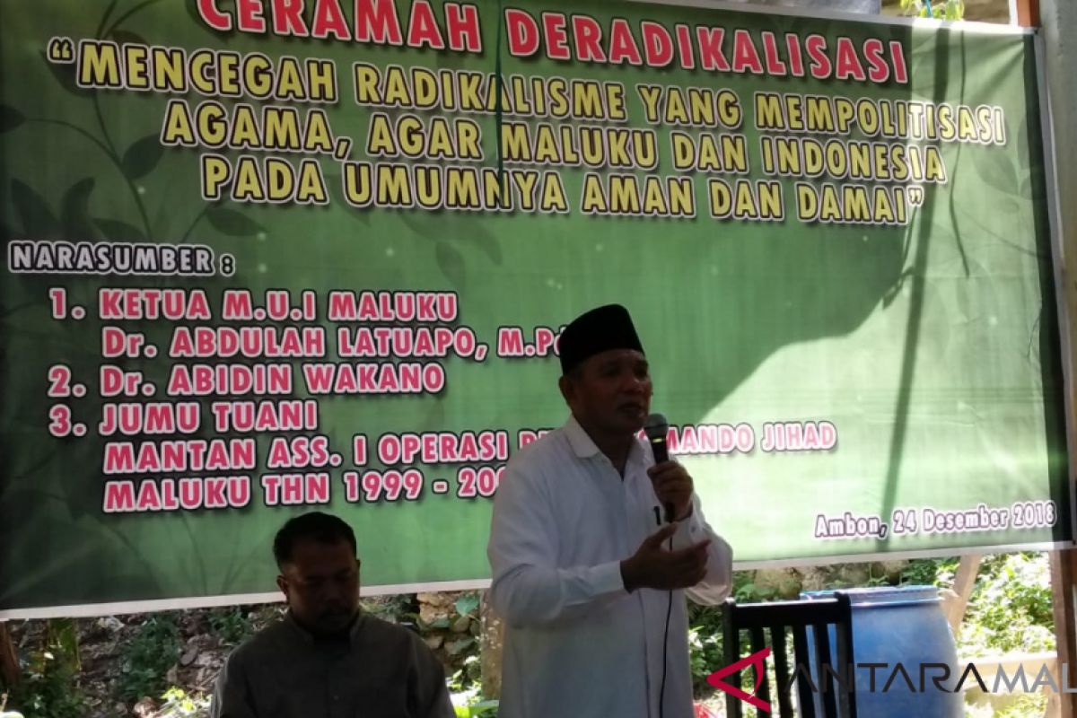 Mantan jihad Maluku gelar ceramah deradikalisasi