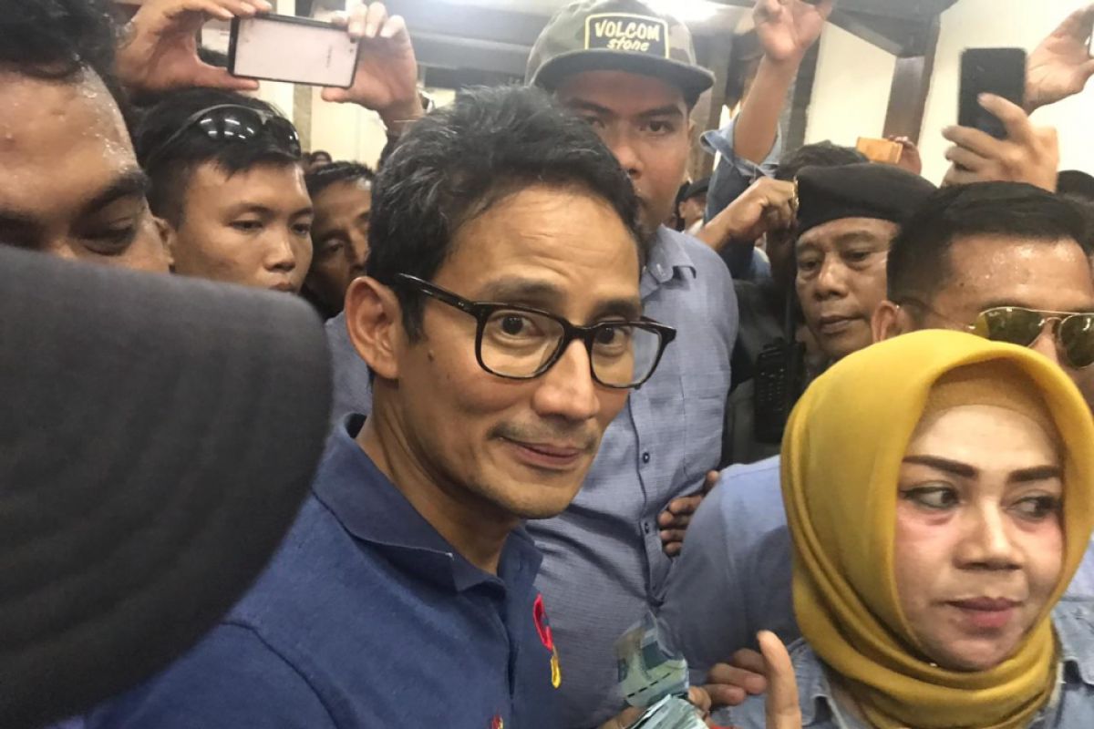 Petani Kedelai sumbangkan dana untuk kampanye Cawapres Sandiaga Uno