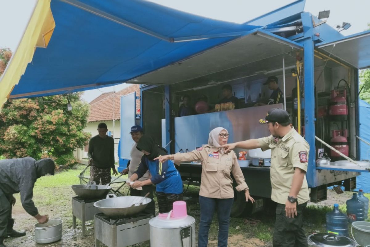 Pemprov Banten Dirikan Tujuh Dapur Umum Lapangan