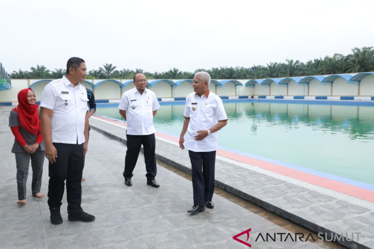 Wabup berharap kolam renang Asahan dimanfaatkan dalam event PON