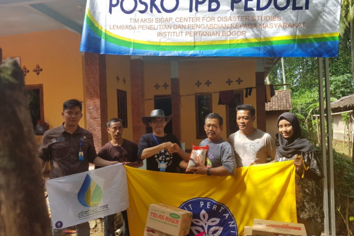 IPB dirikan posko tanggap bencana tsunami di Banten