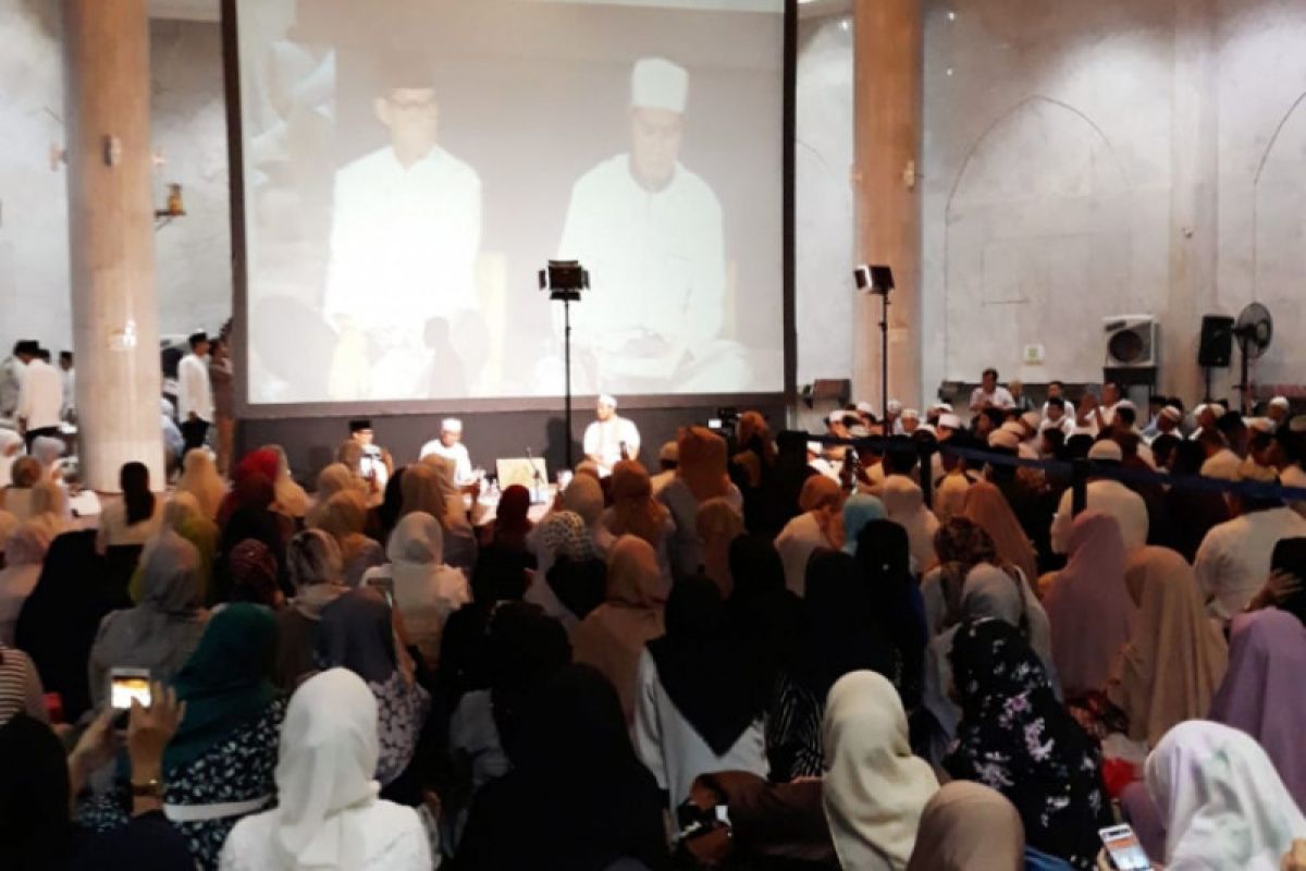 Sandiaga muhasabah akhir tahun di Mesjid At Taqwa