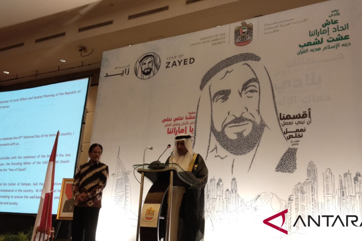 Kedubes Uni Emirat Arab rayakan HUT ke-47