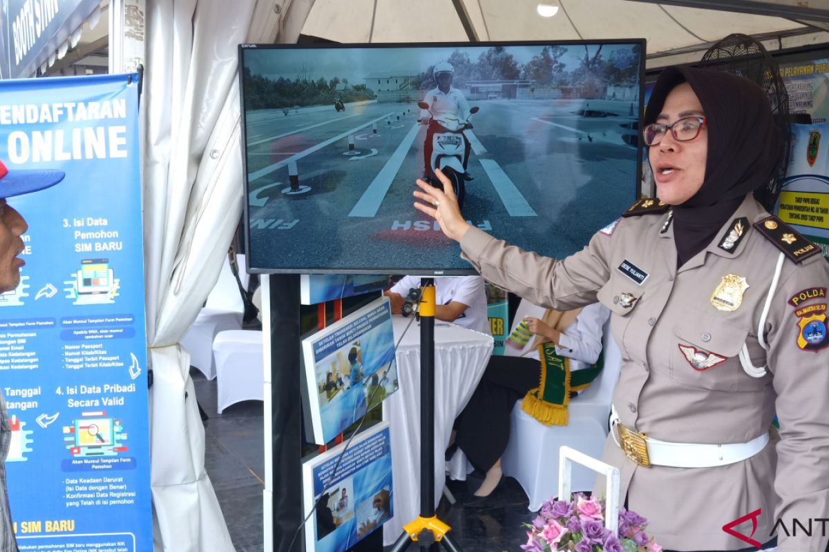South Kalimantan Police provide driver's license tutorial on Youtube
