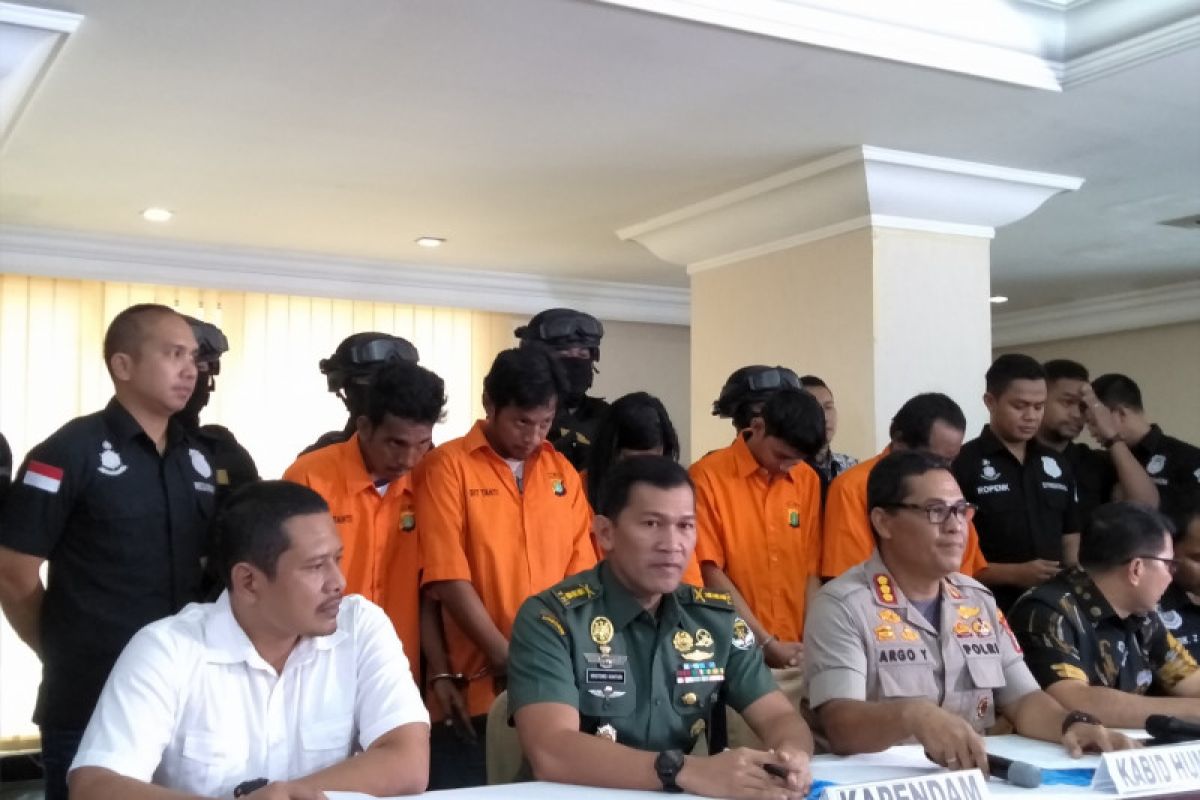 Polisi tangkap lima penganiaya anggota Paspampres dan TNI