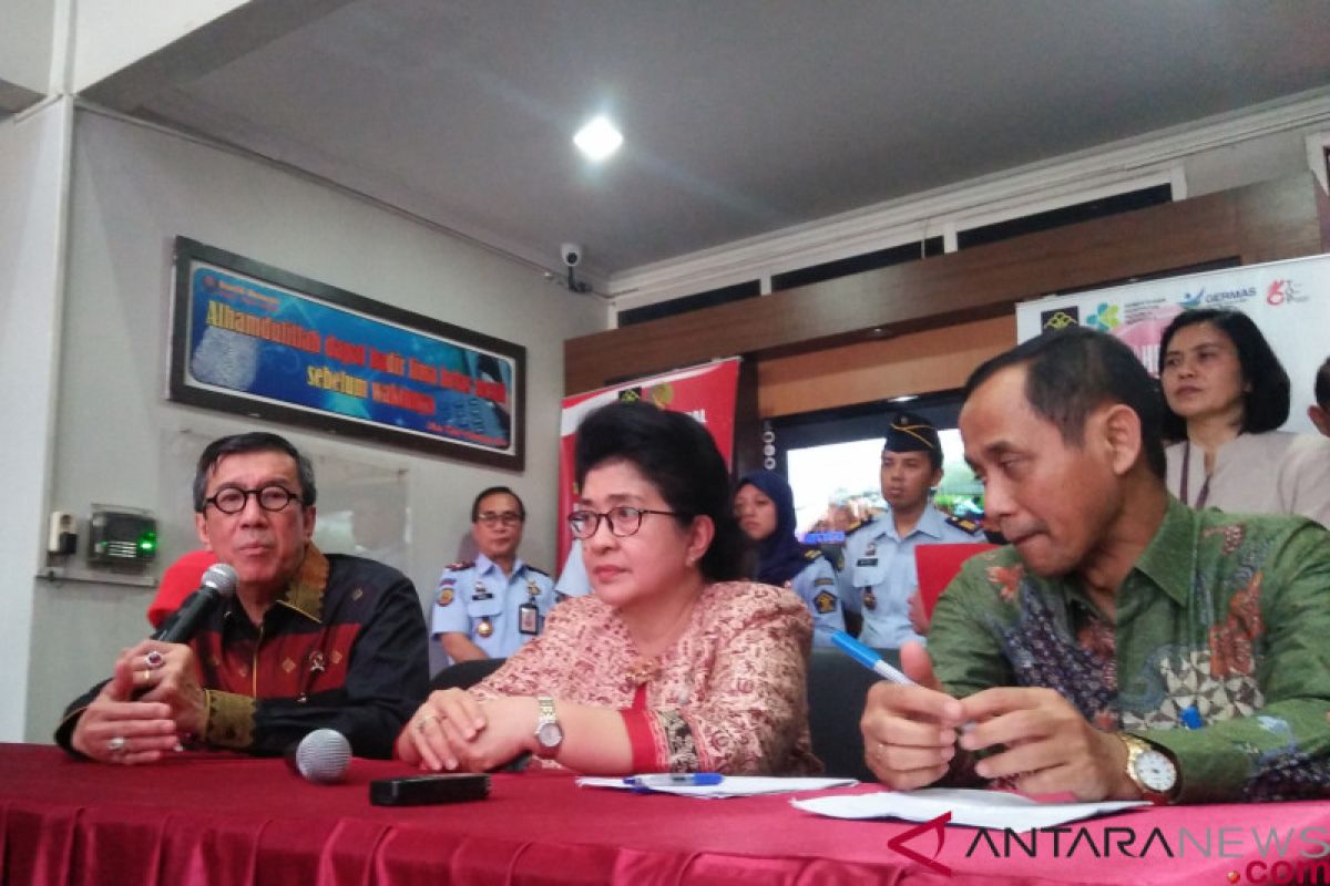 Menkumham: penyalahguna narkoba harus direhabilitasi bukan masuk LP