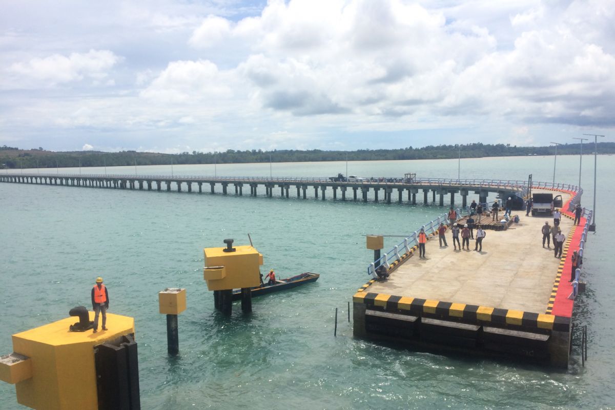 BPTD Kalsel tinjau pembangunan Dermaga di Kotabaru