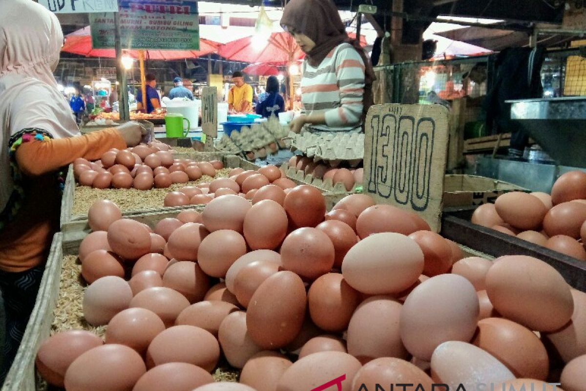 Di Pematang Siantar, harga cabe rawit, ayam dan telur naik