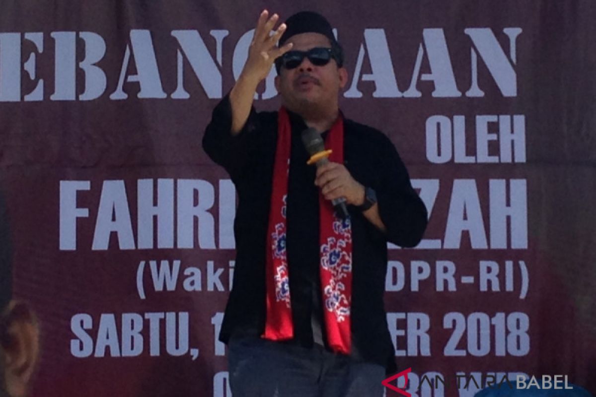 Fahri: 80 persen DBH Timah kembalikan ke Babel