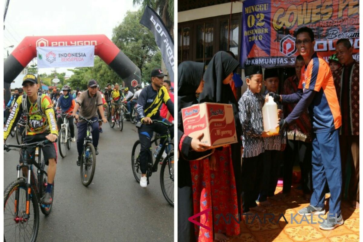 HSU Gowes Sambil Beramal