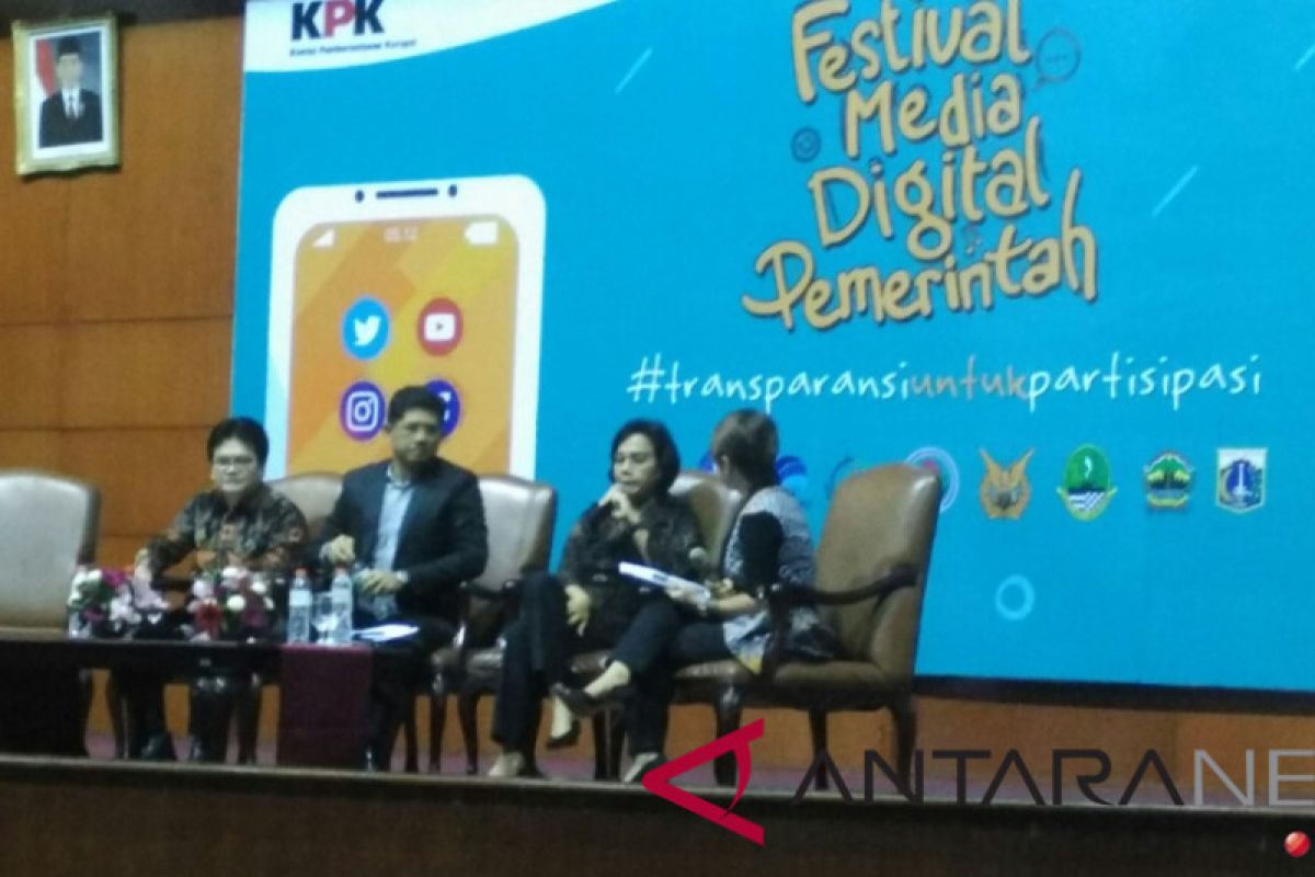 KPK: media sosial bisa digunakan untuk kampanyekan antikorupsi