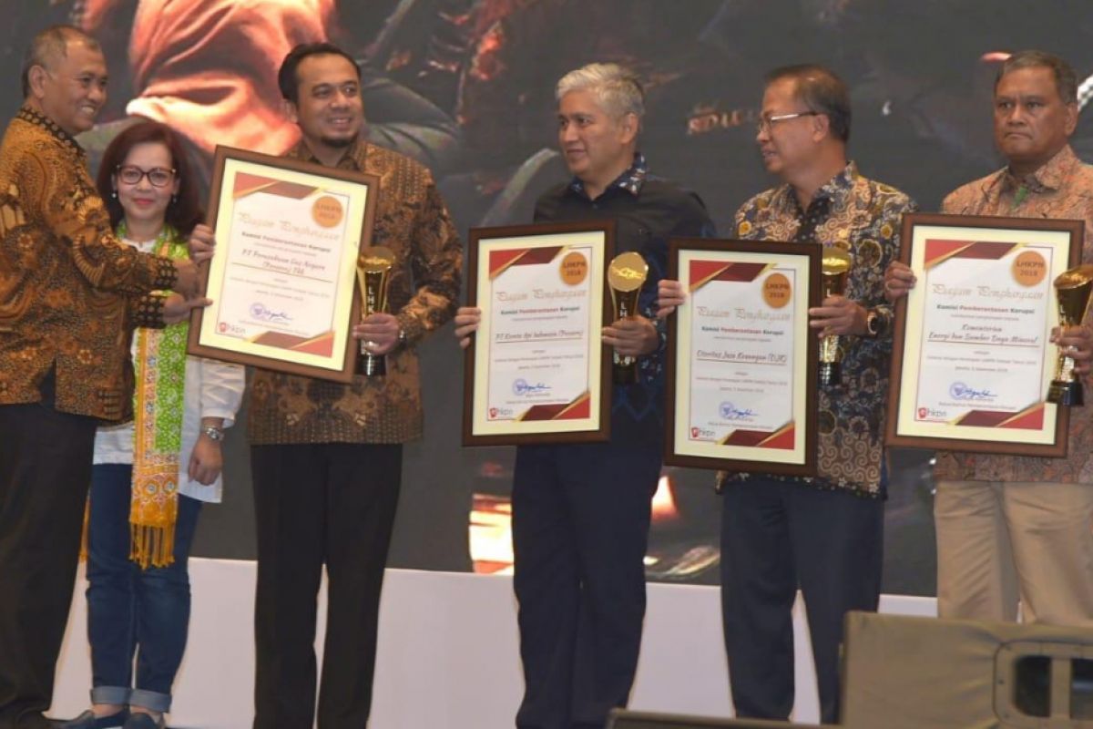PGN kembali raih penghargaan LHKPN dari KPK