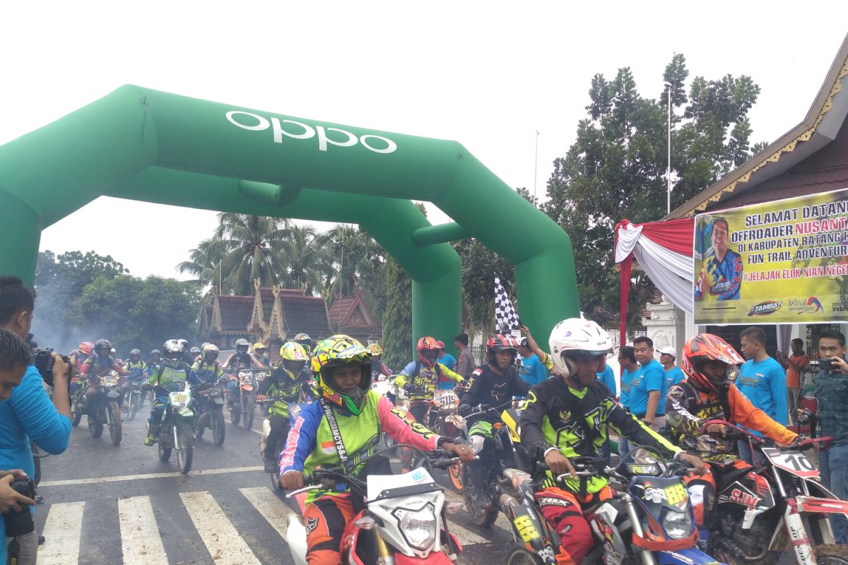 Trail mania Batanghari ikuti  petualangan jelajah negeri