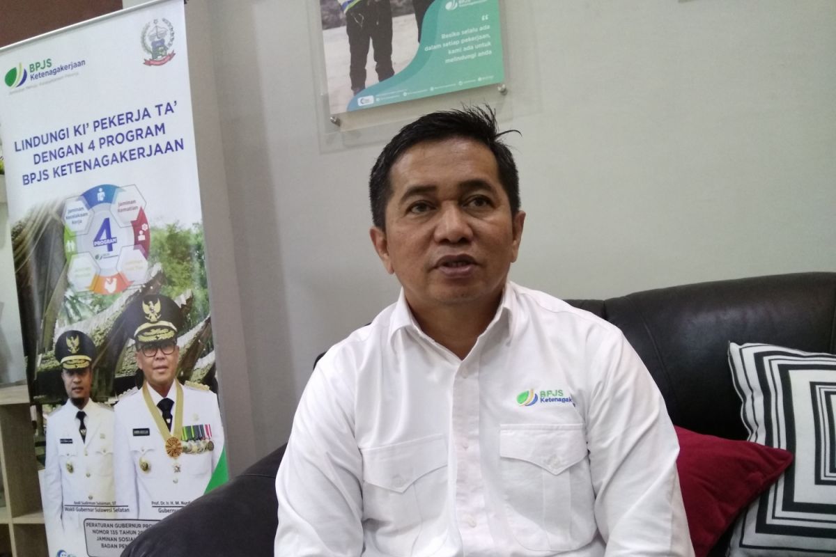 Peserta BPJS Ketenagakerjaan Makassar capai 637 ribu